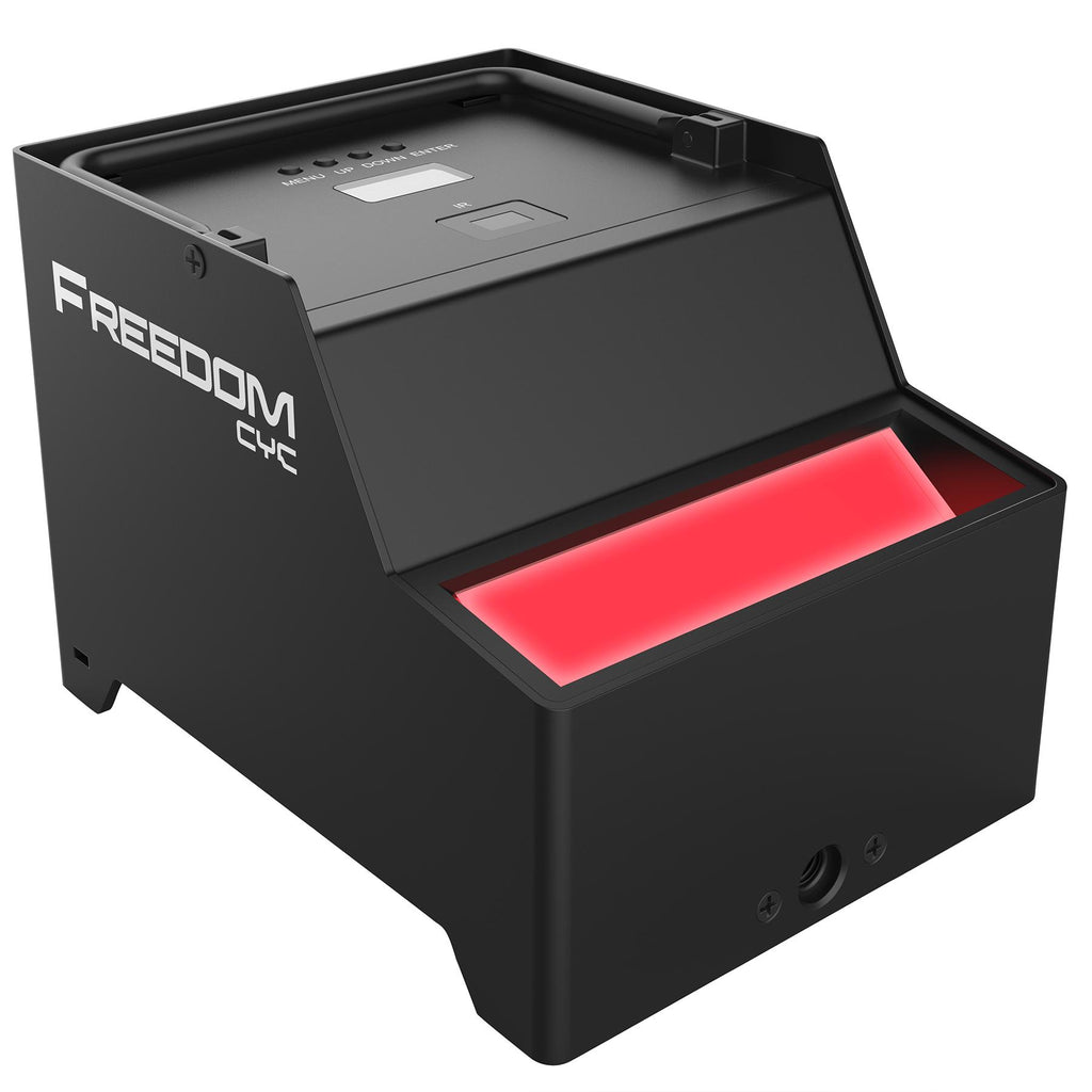 Chauvet DJ Freedom CYC Wireless Battery Wide Surface Wall Wash Up Light+Fogger