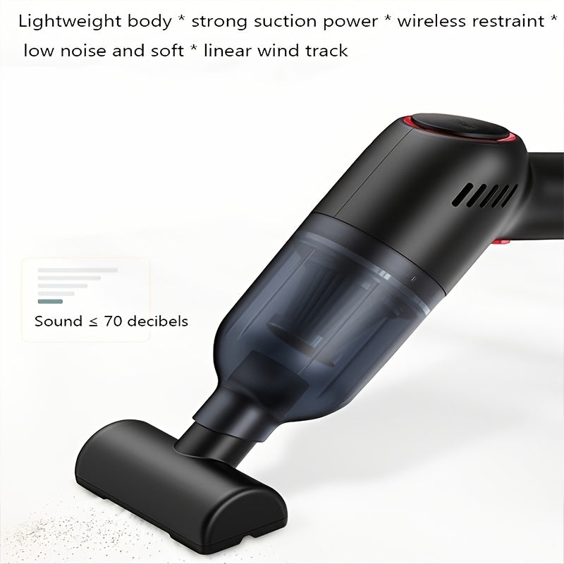 Wireless Car Vacuum Cleaner Handheld Electric Cleaning Tool Strong Suction For Home &amp; Car Use Mini Portable Car Vacuum Cleaner Pet Hair Cleaner