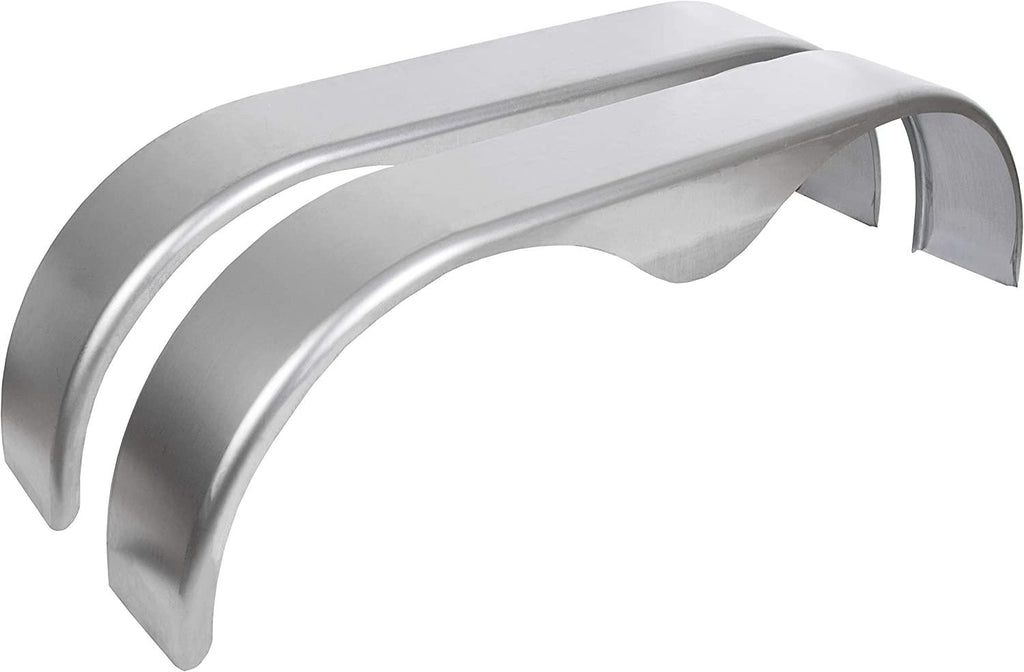 13 14 15 Inches Tandem Trailer Fender Teardrop Pair Enclosed Trailers 9" x 66" x 19.5" - Cold Rolled Steel