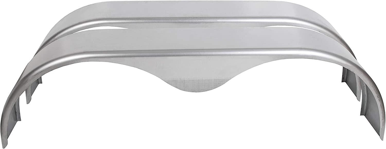 13 14 15 Inches Tandem Trailer Fender Teardrop Pair Enclosed Trailers 9" x 66" x 19.5" - Cold Rolled Steel