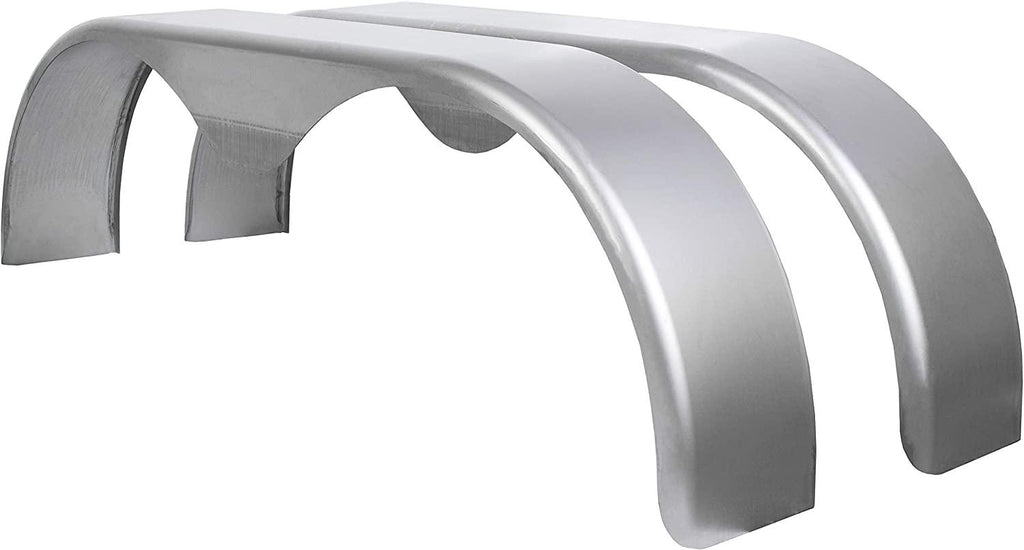 13 14 15 Inches Tandem Trailer Fender Teardrop Pair Enclosed Trailers 9" x 66" x 19.5" - Cold Rolled Steel