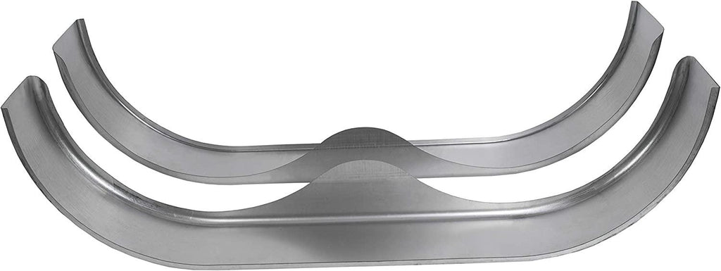13 14 15 Inches Tandem Trailer Fender Teardrop Pair Enclosed Trailers 9" x 66" x 19.5" - Cold Rolled Steel