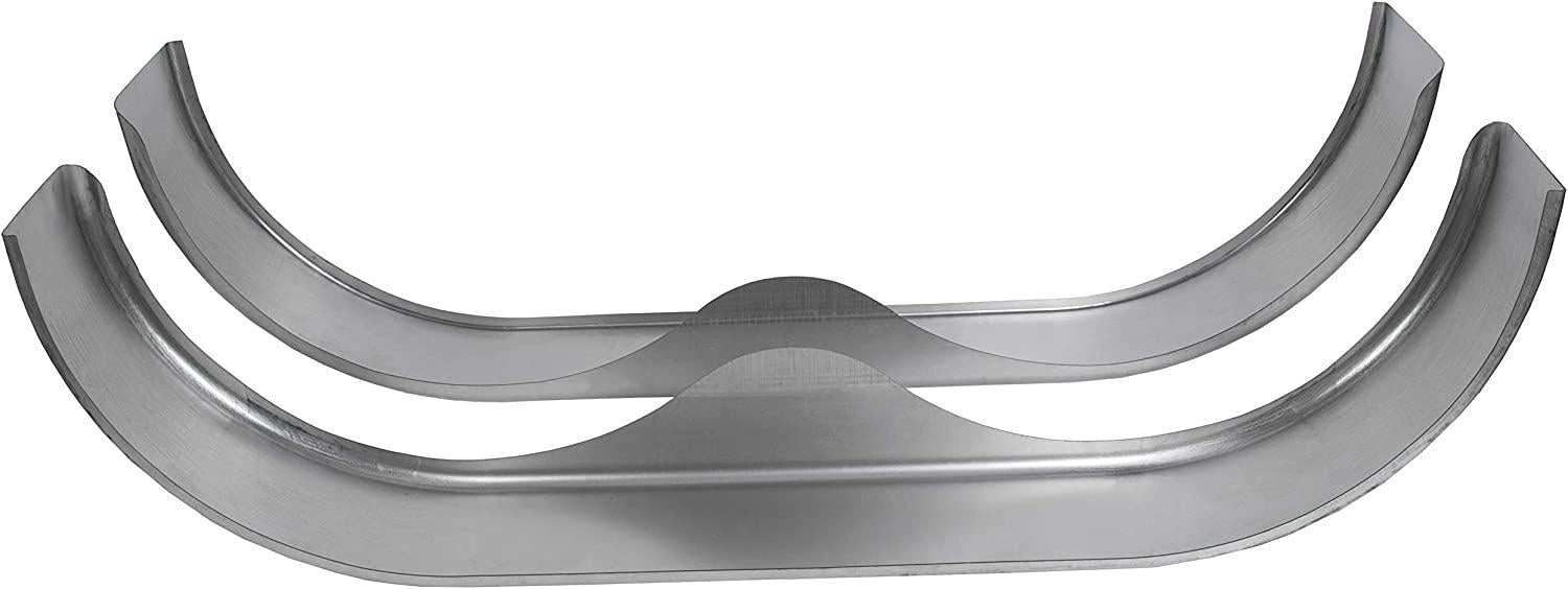 13 14 15 Inches Tandem Trailer Fender Teardrop Pair Enclosed Trailers 9" x 66" x 19.5" - Cold Rolled Steel