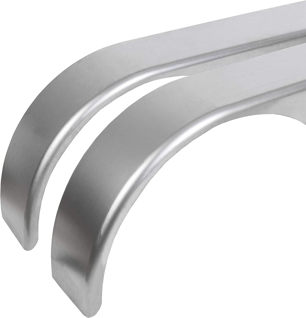 13 14 15 Inches Tandem Trailer Fender Teardrop Pair Enclosed Trailers 9" x 66" x 19.5" - Cold Rolled Steel
