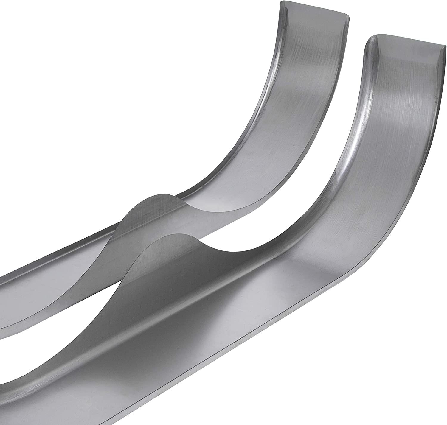 13 14 15 Inches Tandem Trailer Fender Teardrop Pair Enclosed Trailers 9" x 66" x 19.5" - Cold Rolled Steel