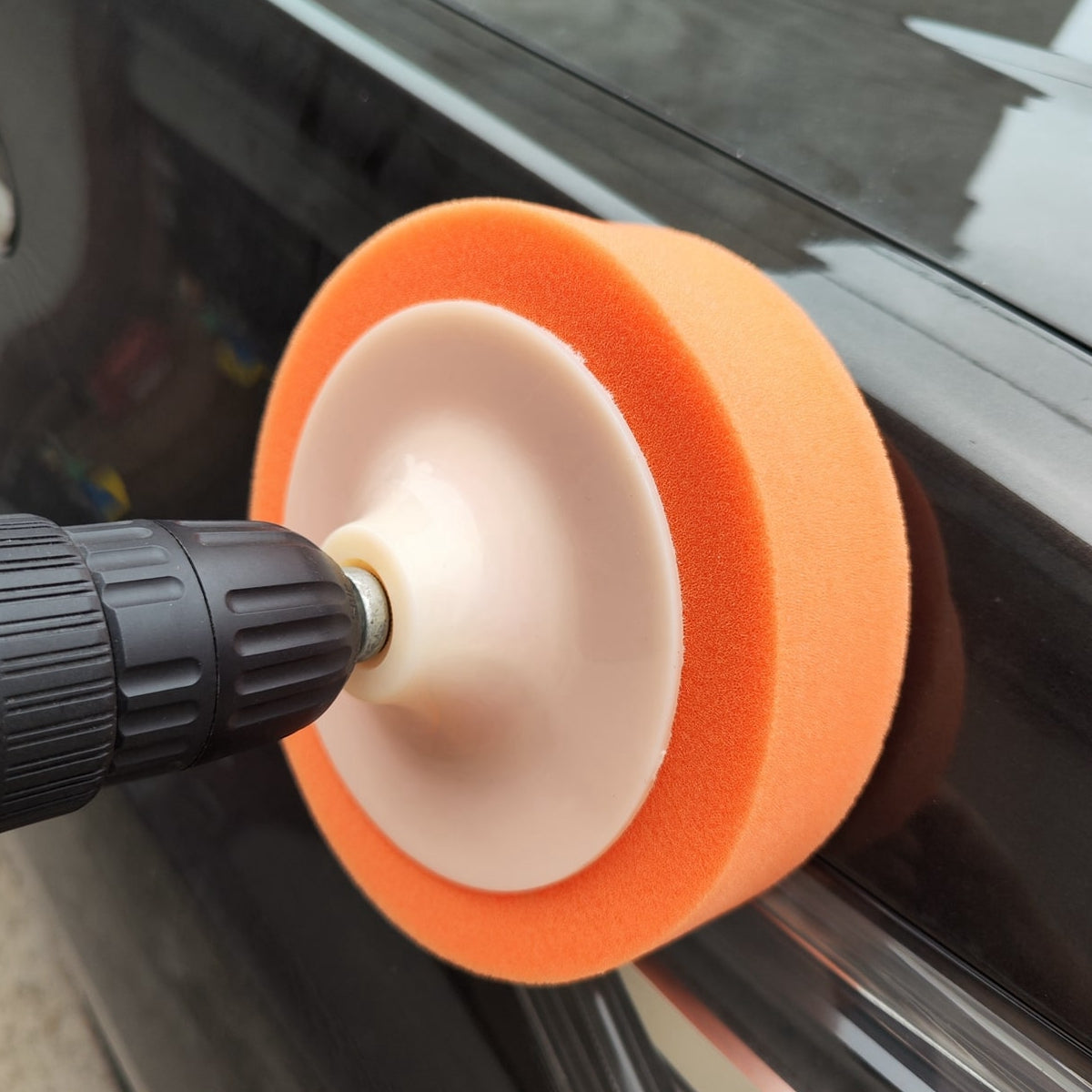 Effortlessly Polish &amp; Wax Your Car With This 6 Drill Polisher &amp; Polishing Pad Set!