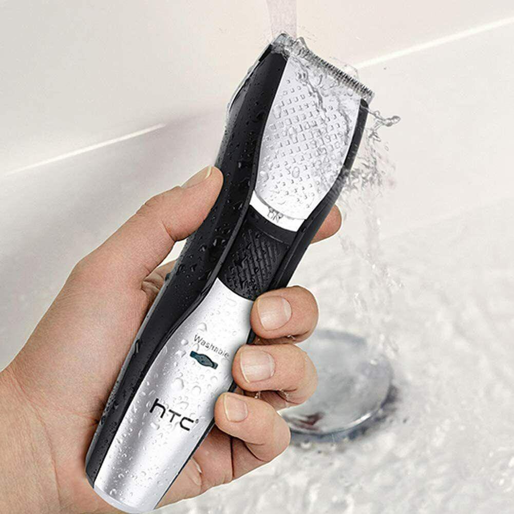 Hair Clippers Man Trimmer Beard IPX7 Waterproof 4 Combs Guide Low Noise