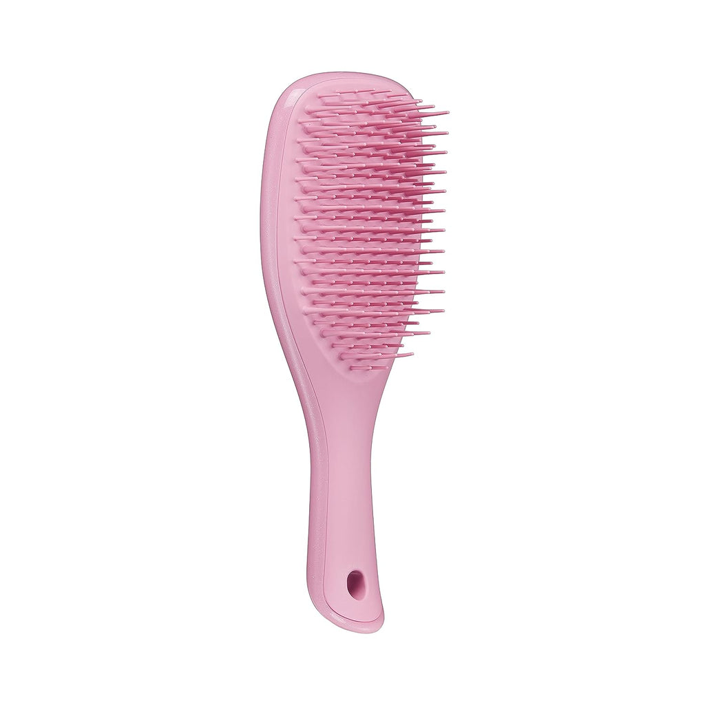 Tangle Teezer The Mini Ultimate Detangling Brush, Dry and Wet Hair Brush Detangler for Traveling and Small Hands, Baby Pink Sparkle