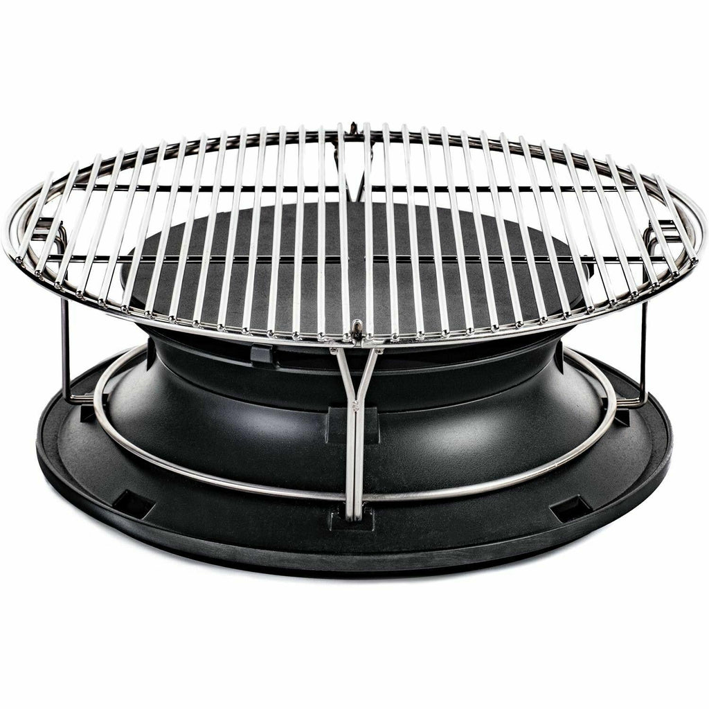 SloRoller Hyperbolic Insert w/ Rack For Classic I & II 18-Inch Grills