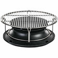 SloRoller Hyperbolic Insert w/ Rack For Classic I & II 18-Inch Grills