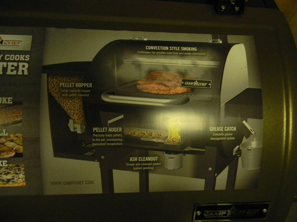 SmokePro DLX Pellet Grill With Cover 570 S.I. Assembled Pick Up Only