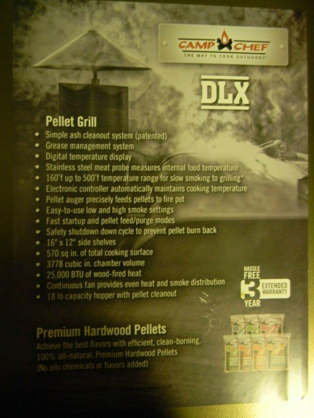 SmokePro DLX Pellet Grill With Cover 570 S.I. Assembled Pick Up Only