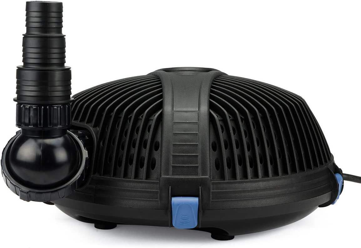 Aquascape AquaForce 1000 Solids Handling Pond Pump, 91011 , Black