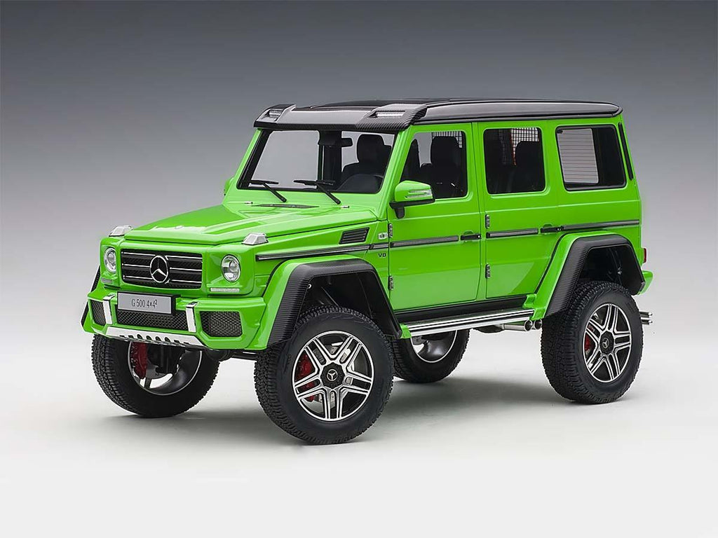 Mercedes Benz G500 4X4 2 Alien Green 1/18 Model Car by Autoart