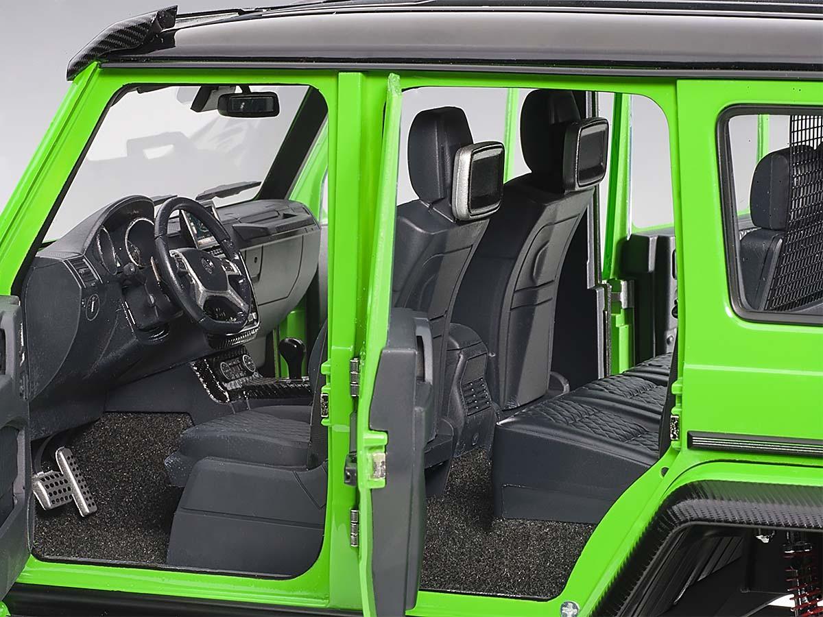 Mercedes Benz G500 4X4 2 Alien Green 1/18 Model Car by Autoart