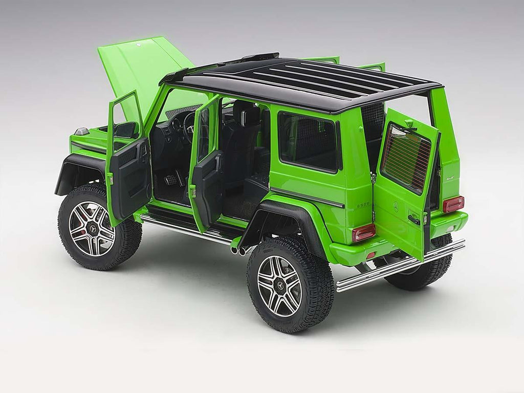 Mercedes Benz G500 4X4 2 Alien Green 1/18 Model Car by Autoart