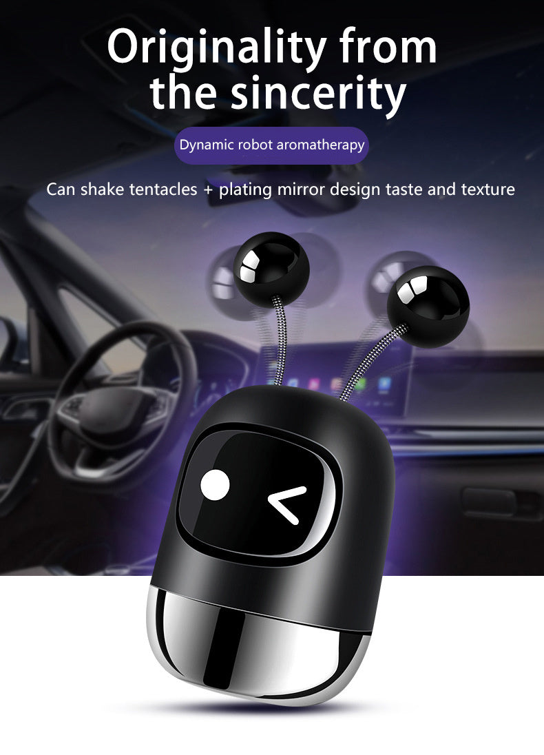 Cute Robot  Air Vent Car Air Freshener, Car Air Outlet Aromatherapy Clip, Cartoon Robot Car Perfume Car Decoration Accessories