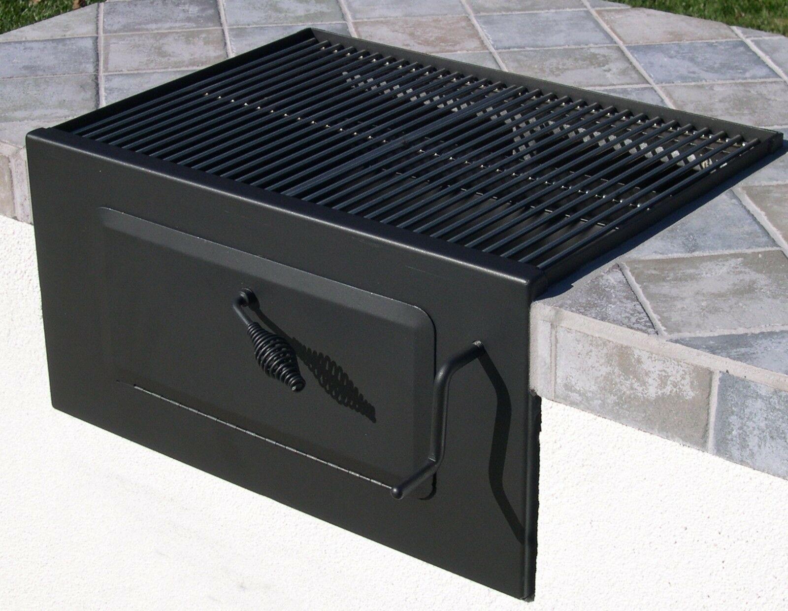 Charcoal -In BBQ Grill 30" - Front Loader w/ SS CooGrids