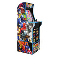 Arcade1UP Marvel vs. Capcom, 4 Games in 1, Arcade with Riser, Lit Marquee, and Stool