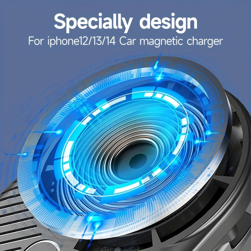 MANKIW Magnetic Car Mount Compatible 15W For  14, 13, 12 Fast Charging Air Vent Magnet Accessories Car Phone Holder