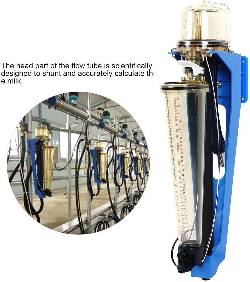 Milk Meter PSU MilParlour Flowmeter Efficient Easy Observation MilMachine Indoor MilAccessary for Cattle Sheep