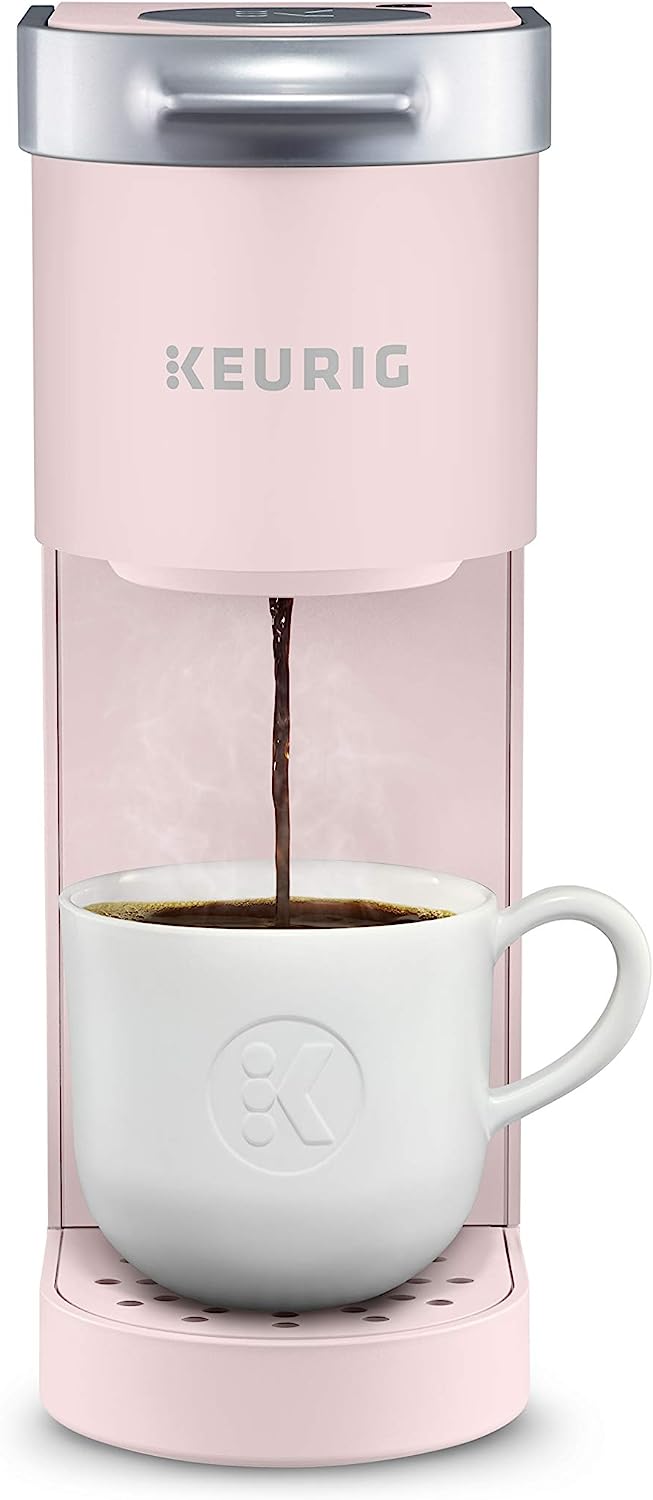 Keurig K-Mini Single Serve K-Cup Pod Coffee Maker, Dusty Rose