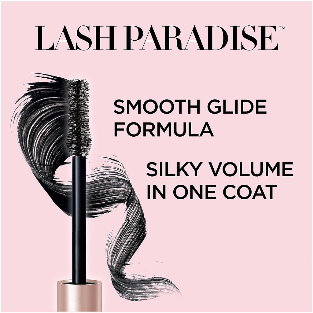 L’Oreal Paris Voluminous Lash Paradise Mascara &amp; Lash Primer Holiday Set, Blackest Black and Millennial Pink, 1 kit