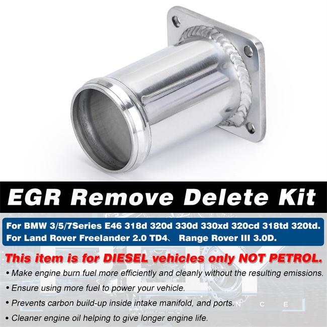EGR Removal Kit / EGR Delete Kit Blanking Bypass For BMW E46 318d 320d 330d 330xd 320cd 318td 320td EGR07