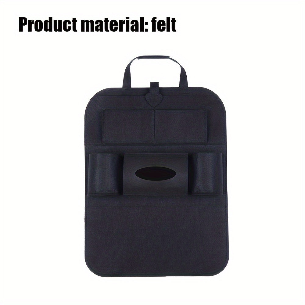 1pc Multifunctional Universal Auto Car Back Seat Organizer Holder Ceiling Hanging StoraBag