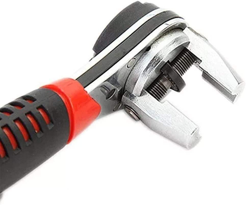 Peixiang Sturdy Hand Tools Multifunction 6.35mm-22.2mm Adjustable Ratchet Wrench/Ratchet Spanner Chrome Vanadium High Torque Safety