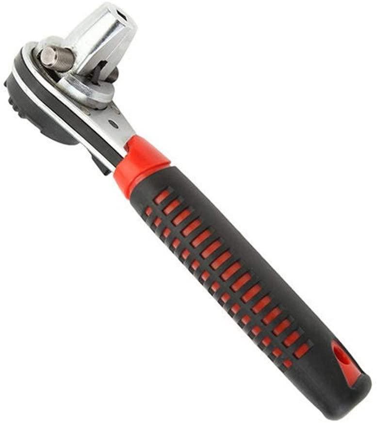 Peixiang Sturdy Hand Tools Multifunction 6.35mm-22.2mm Adjustable Ratchet Wrench/Ratchet Spanner Chrome Vanadium High Torque Safety