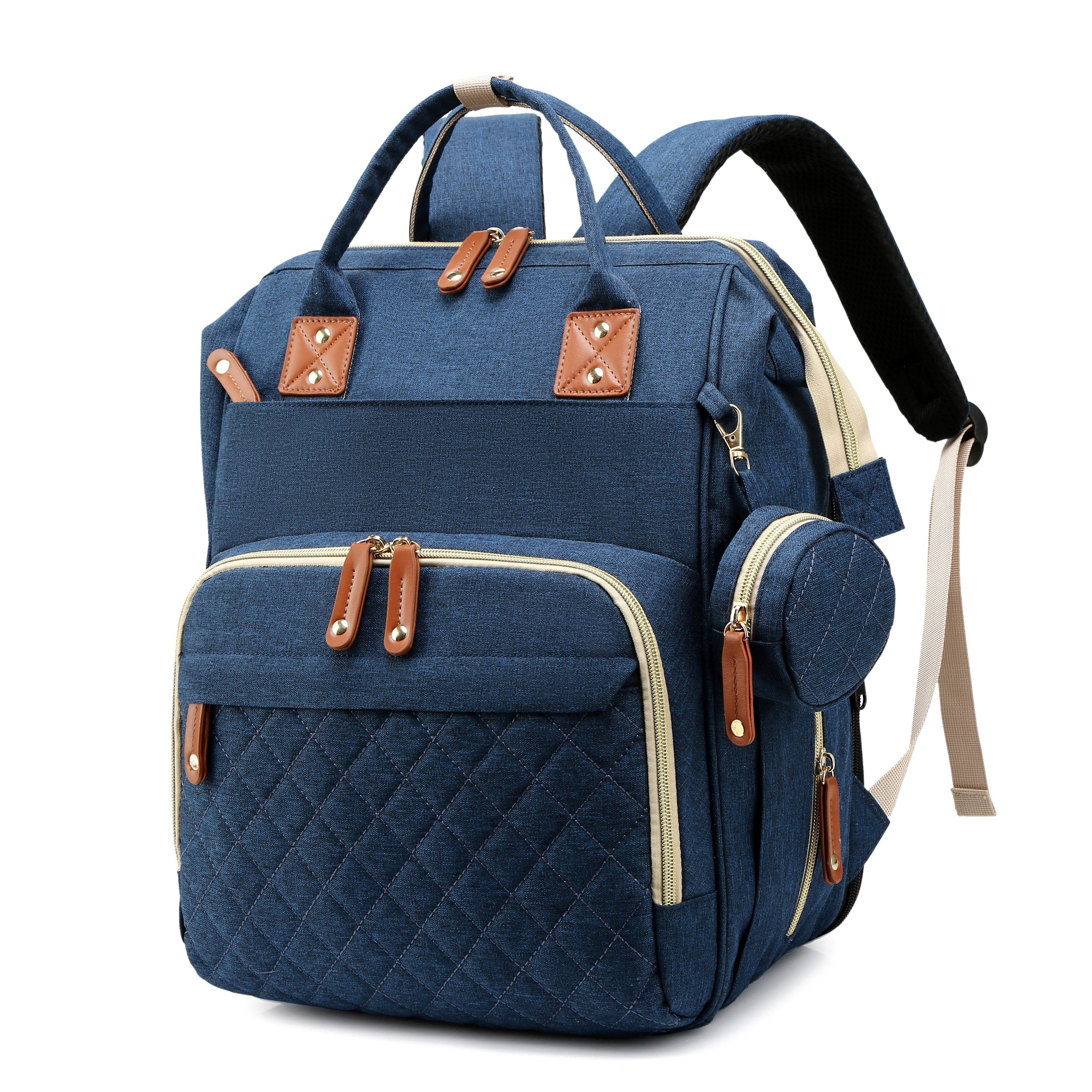 Diaper Bag Backpack, Trendy Bag, Diaper Backpack Bag With A Changing Station, Multifunction Waterproof LarTravel Back Pack, Christmas, Halloween, Thanksgiving Day Gift