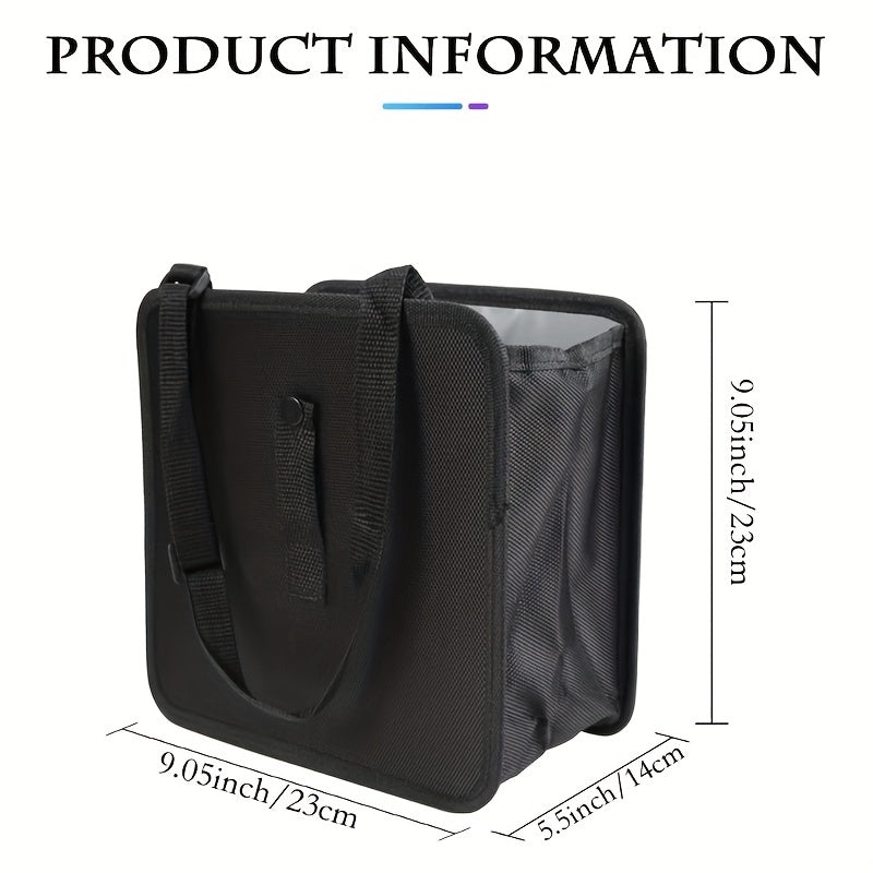 Foldable Car Trash Can, Hanging Waterproof Leakproof Trash Can StoraBag For Car With LarCapacity, Car Interior Accessories For Women &amp; Men Gift