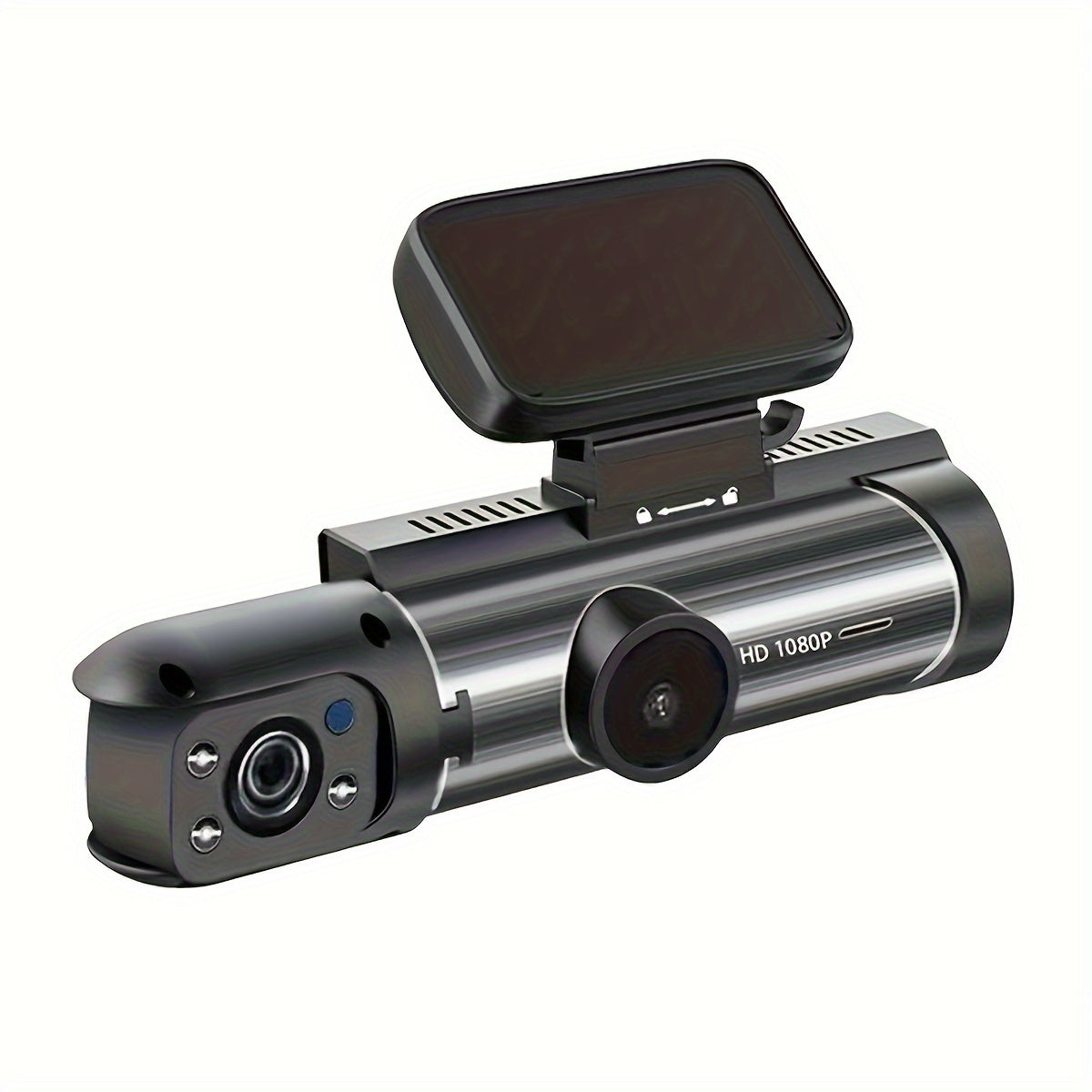 1080P Dual Camera,Dash Cam For Cars,Front And Inside,car Camera With IR Night Vision,Loop Recording,wide Angle Car DVR Camera With 3.16 Inch IPS Screen,dual Lens Car Dashboard Video Cam