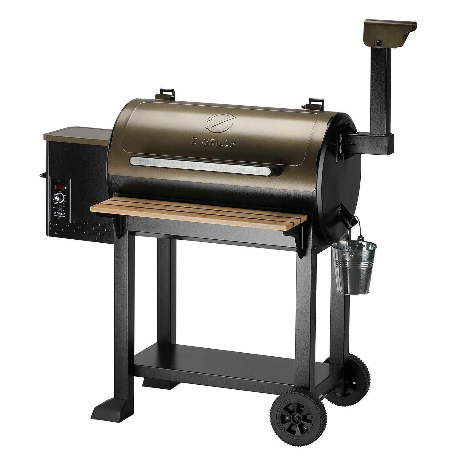 2021 Model Pellet Grill BBQ Smoker Outdoor CooZPG-550C