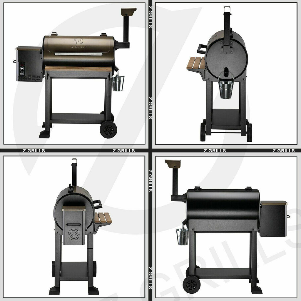 2021 Model Pellet Grill BBQ Smoker Outdoor CooZPG-550C