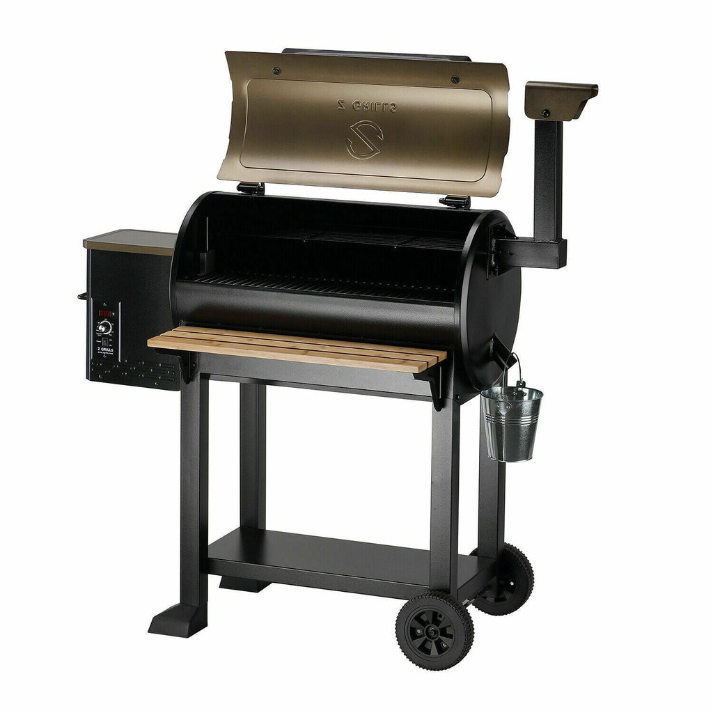 2021 Model Pellet Grill BBQ Smoker Outdoor CooZPG-550C