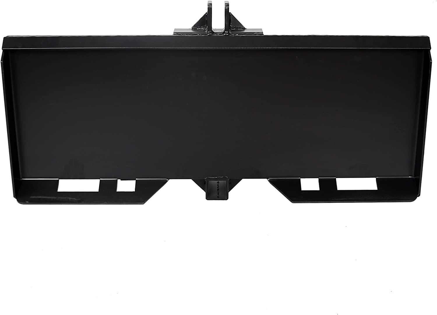 Universal 3 Point Attachment Adapter Adjustable Width Lift Arms From 8" to 43" For Skid Steer Trailer Hitch Front Loader Case