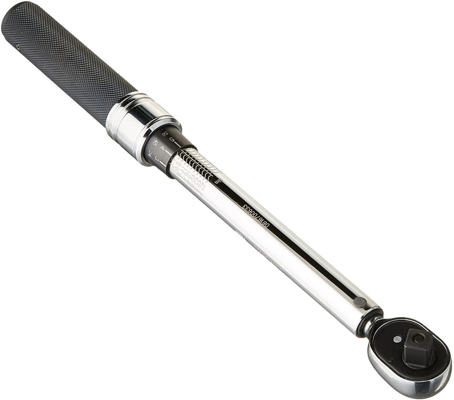SK Hand Tool 77025 Micrometer Adjustable Torque Wrench, 3/8"/30-250 inch-lbs