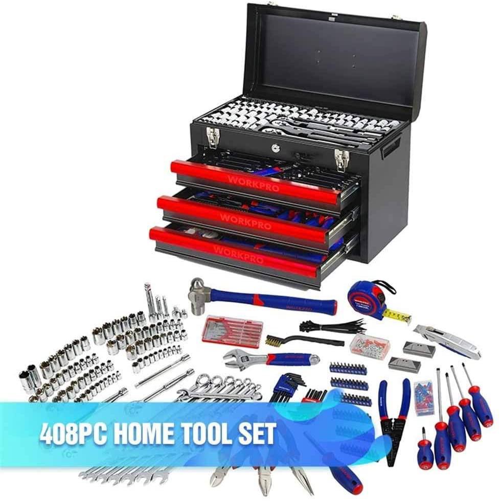 Multi-function wrench Home Tool Set Household Tool Kits Socket Set Screwdriver Set Home Repair Tools For DIY Hand Tools Wrench set (Color : W009044AE)