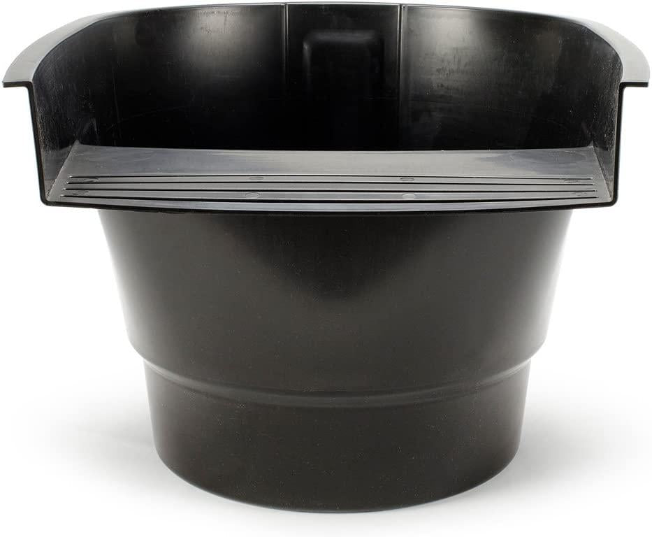 Aquascape Pond Filter and Waterfall Spillway, Efficient Mechanical and Biological Filtration, Compact | 77020,Black