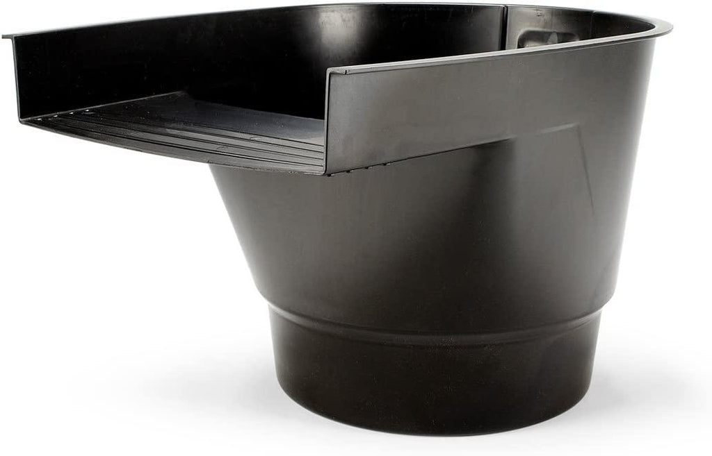 Aquascape Pond Filter and Waterfall Spillway, Efficient Mechanical and Biological Filtration, Compact | 77020,Black
