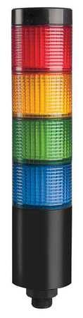 DAYTON 26ZT37 Tower Light,56mm,Steady,Flash,4 Color