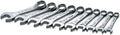 SK Hand Tools 86240 10pc Stubby Metric Wrench Set 10mm-19mm